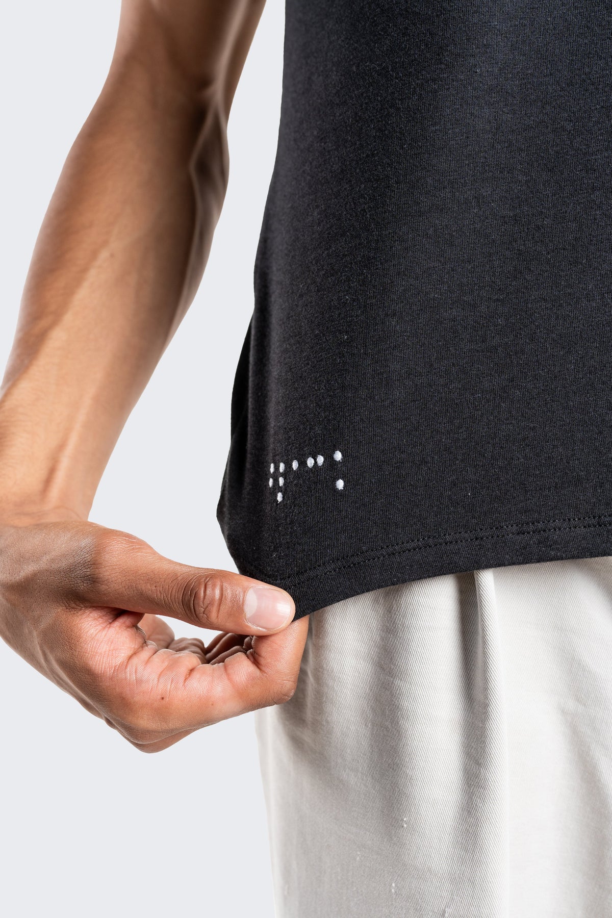 Two Blind Brothers - Mens Men's Short Sleeve Pocket Tee Graphite-Grey