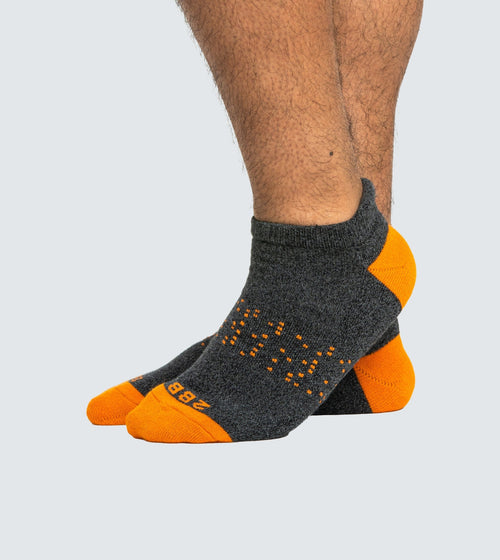 Orange Ankle Sock