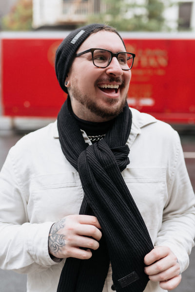 Beanie Ribbed Knit – Two Blind Brothers