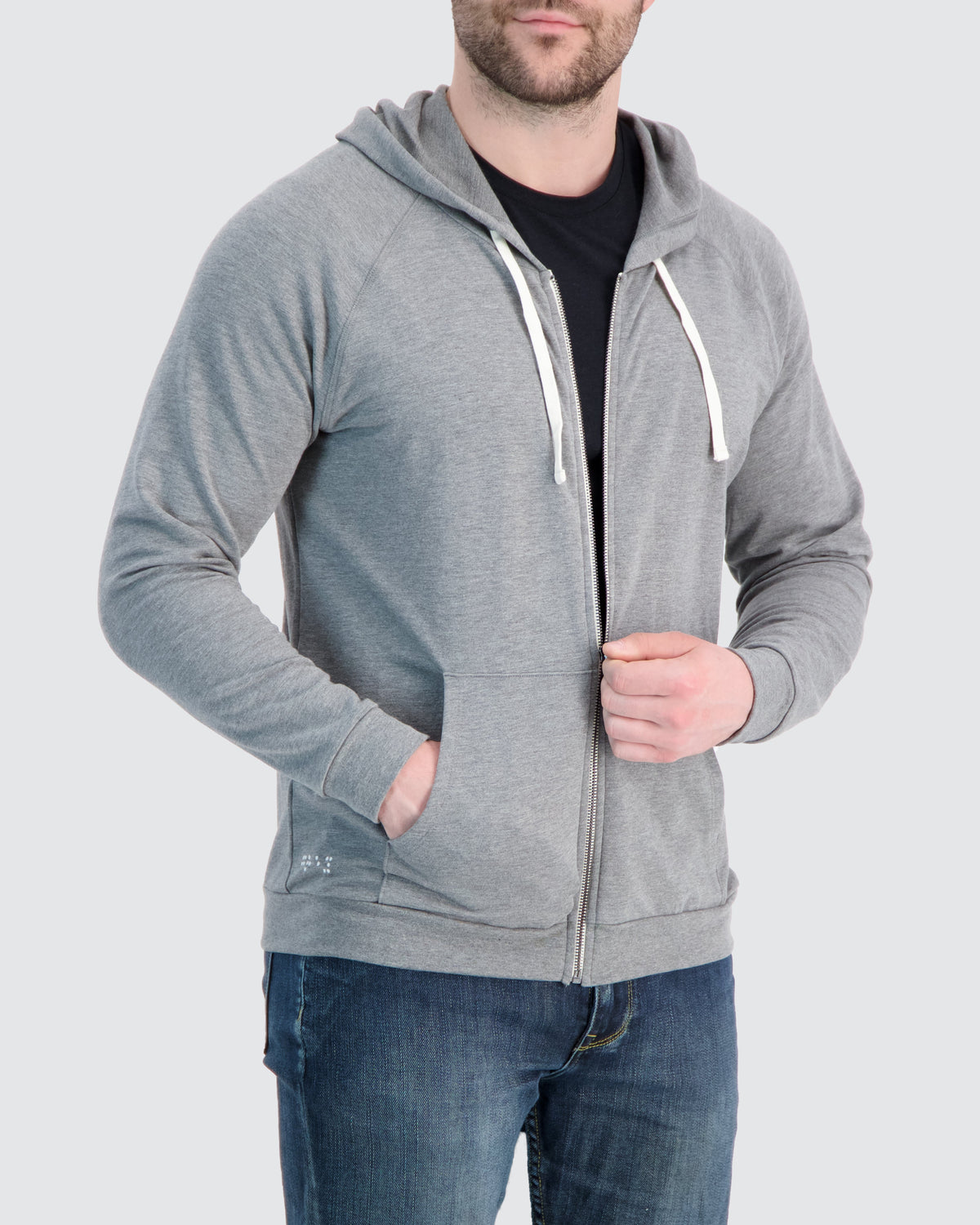 Two Blind Brothers - Mens Original Men's Zip-Up Hoodie Navy