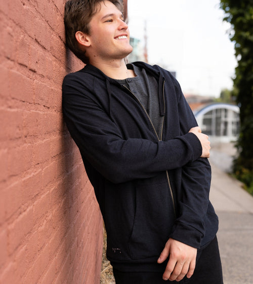 Men's Zip-Up Hoodie