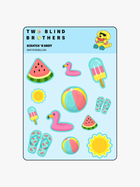 Scratch & Sniff Summer Watermelon Stickers