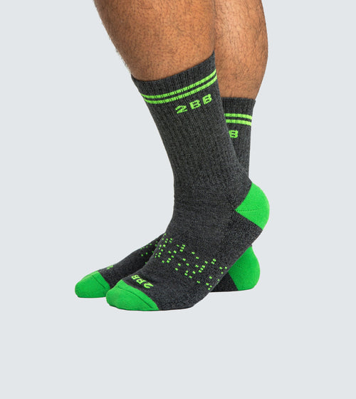 Green Calf Sock