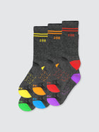 Rainbow Calf Sock Bundle (6 Pairs)