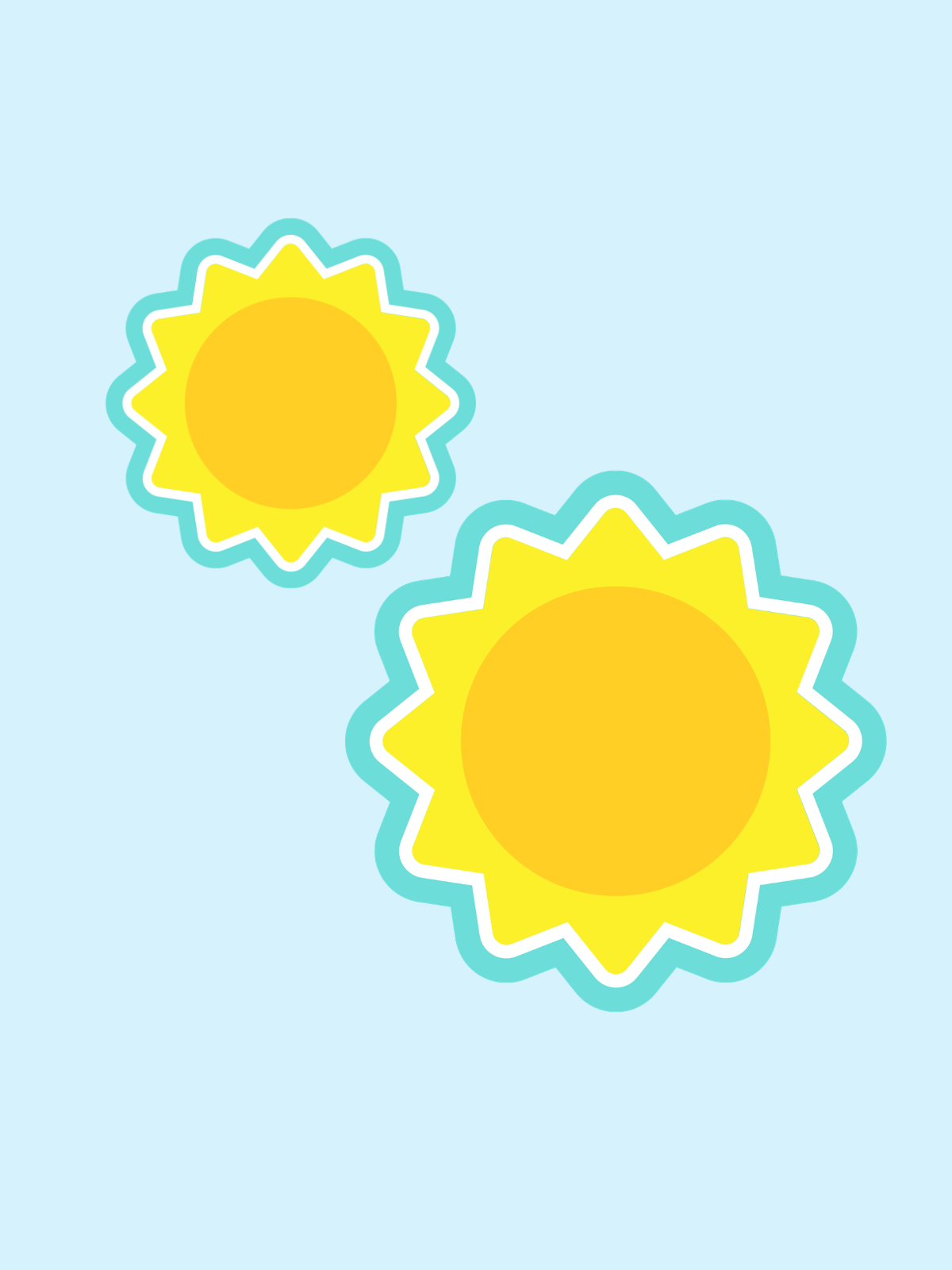 Two Blind Brothers - sticker Scratch & Sniff Summer Watermelon Stickers all
