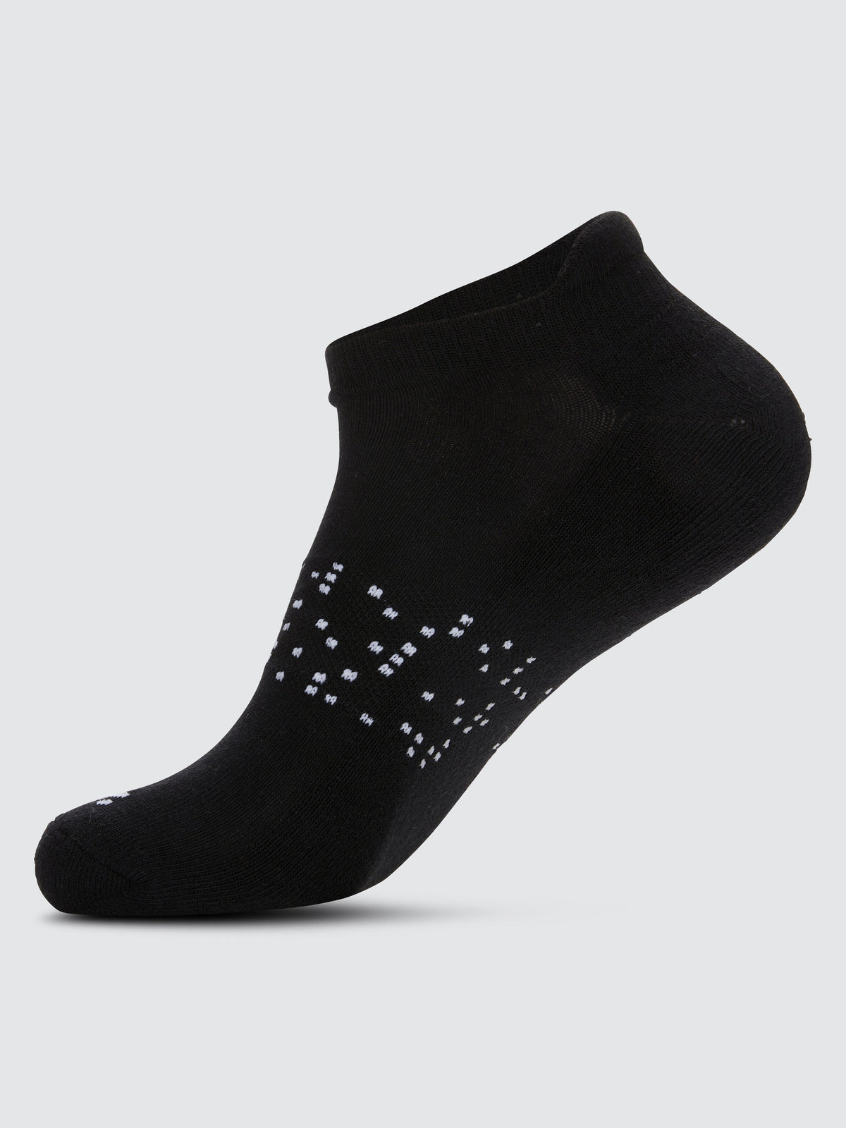 Two Blind Brothers - SOCK COLLECTION Black Ankle Sock Black
