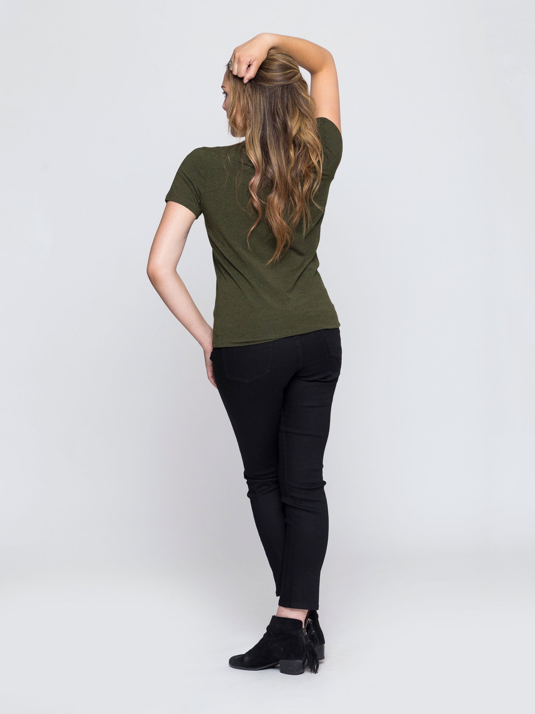 Two Blind Brothers - Womens Women's "Feel" V-Neck Two-Blind-Brothers