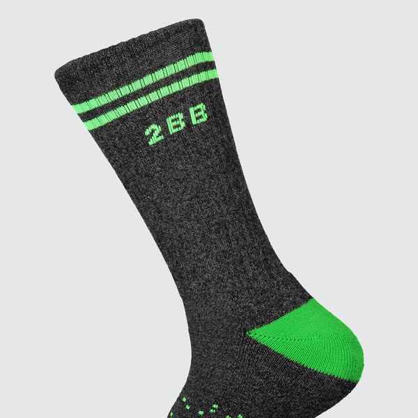 Two Blind Brothers - SOCK COLLECTION Green Calf Sock Green-