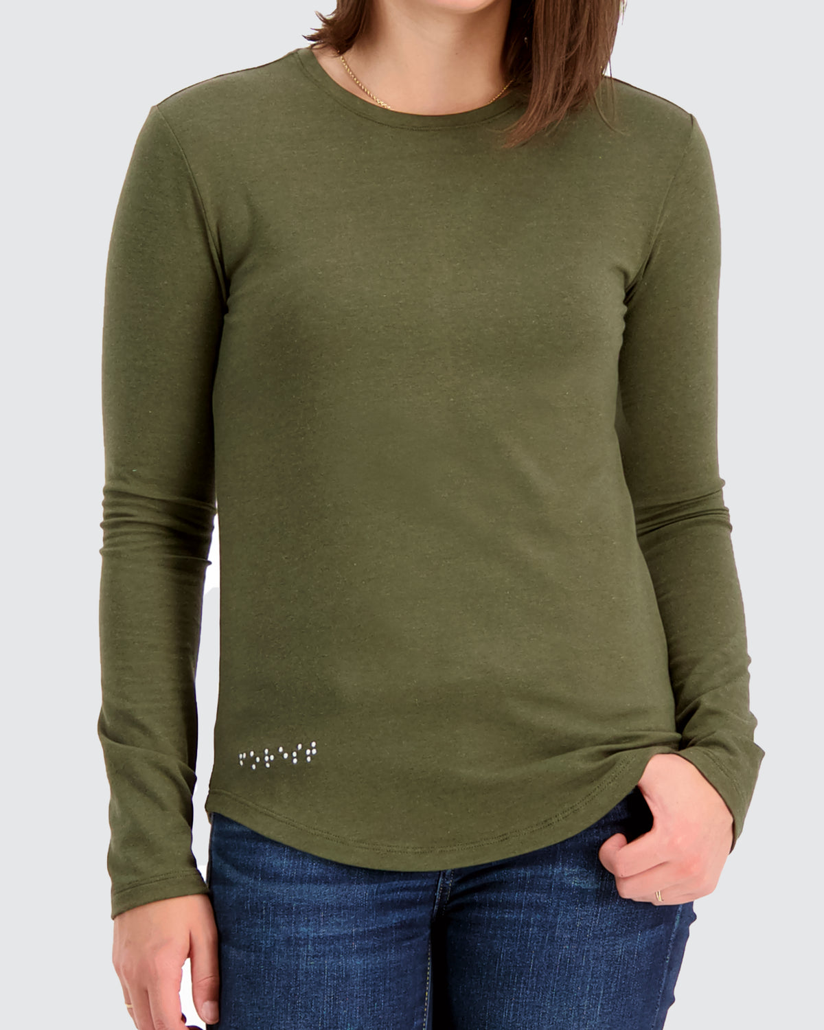 Two Blind Brothers - Womens Women's LS Crewneck Forest