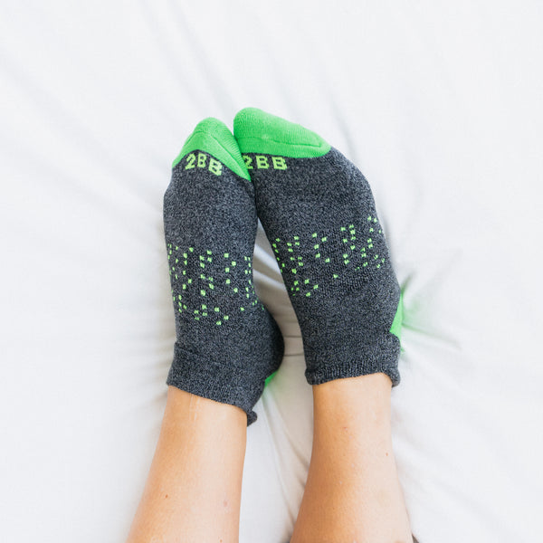 Two Blind Brothers - Gift Ankle Socks Green