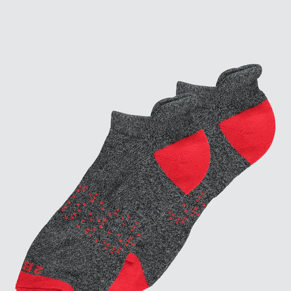 Two Blind Brothers - SOCK COLLECTION Red Ankle Sock Red