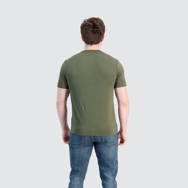 Two Blind Brothers - Mens Men's SS Crewneck Tee Forest