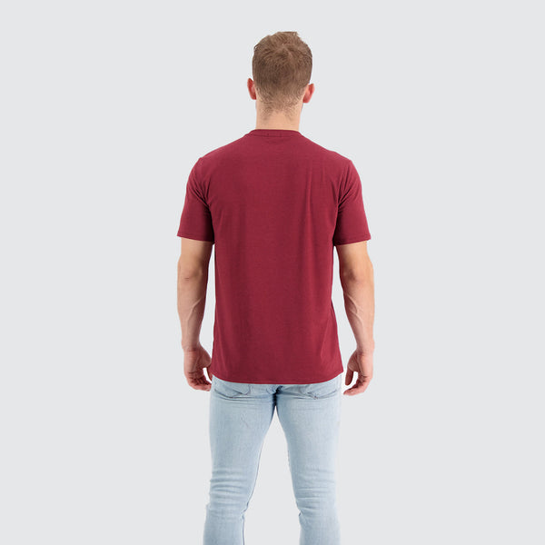 Two Blind Brothers - Mens Men's SS Crewneck Tee Maroon