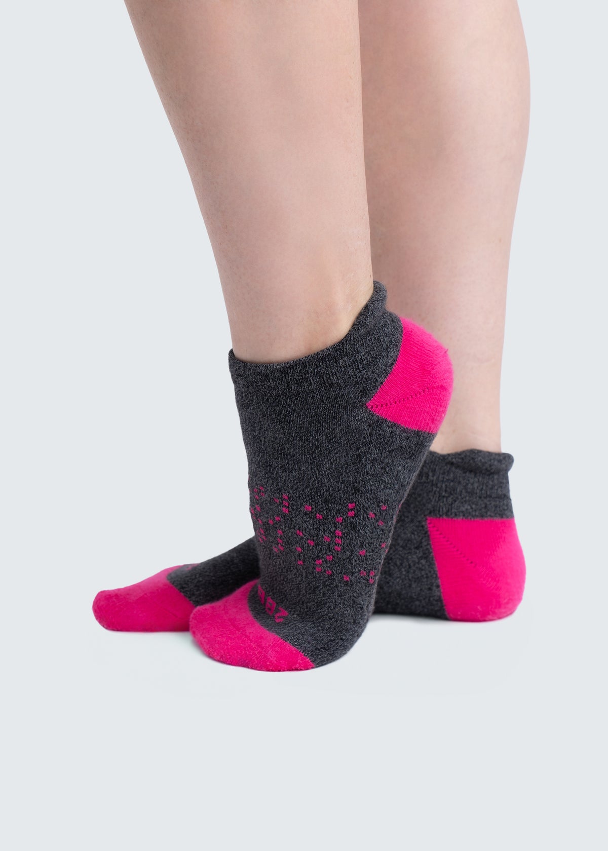 Two Blind Brothers - Gift Ankle Sock Bundle (4 Pairs) Pink