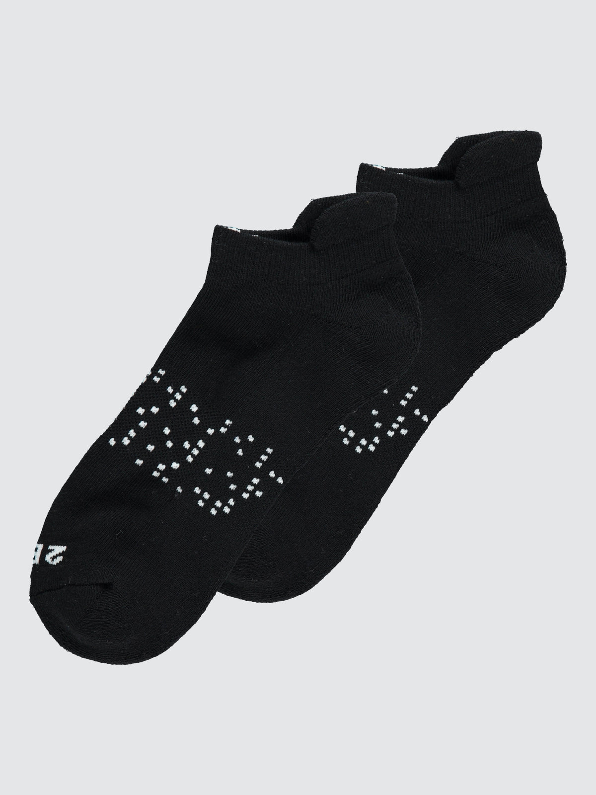 Two Blind Brothers - SOCK COLLECTION Black Ankle Sock Black