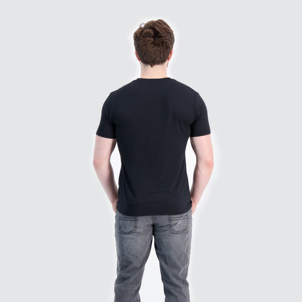 Two Blind Brothers - Mens Men's SS V-Neck Tee Black