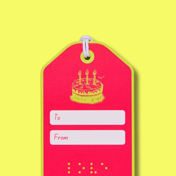 Two Blind Brothers - Gift Tag LoveTags Cake