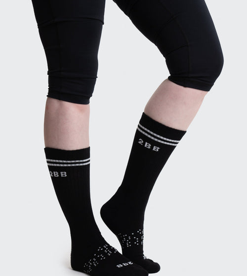 Black Calf Sock Bundle (4 Pairs)