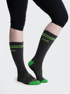Green Calf Sock