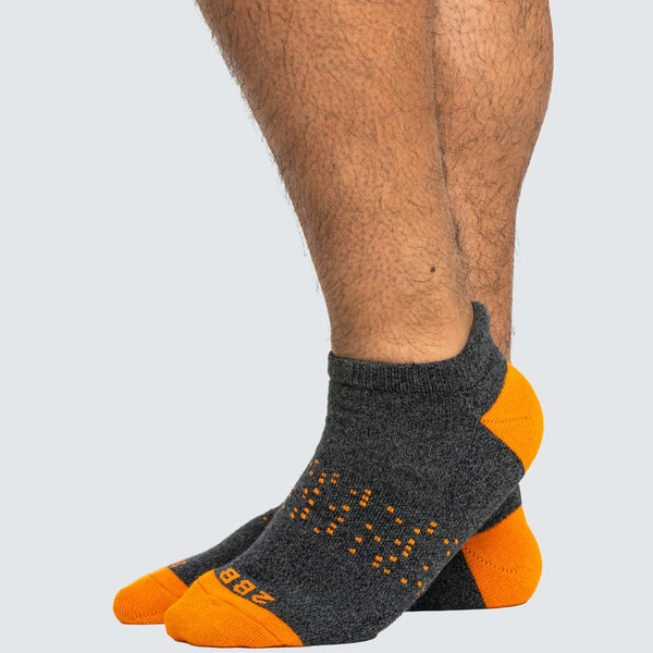 Two Blind Brothers - SOCK COLLECTION Orange Ankle Sock Orange