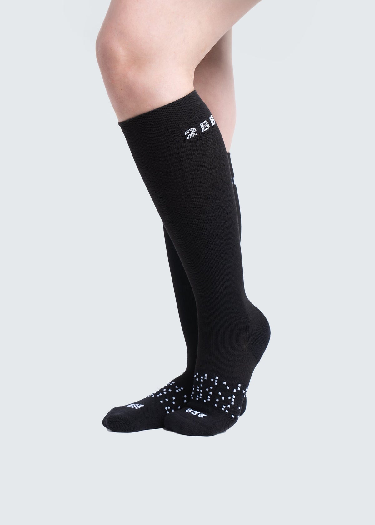 Two Blind Brothers - Gift Compression Sock Bundle (3 Pairs) White