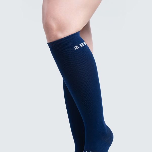 Two Blind Brothers - Gift Compression Sock Bundle (3 Pairs) Navy