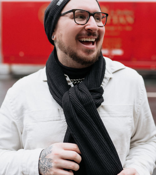 Beanie Ribbed Knit
