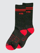 Red Calf Sock