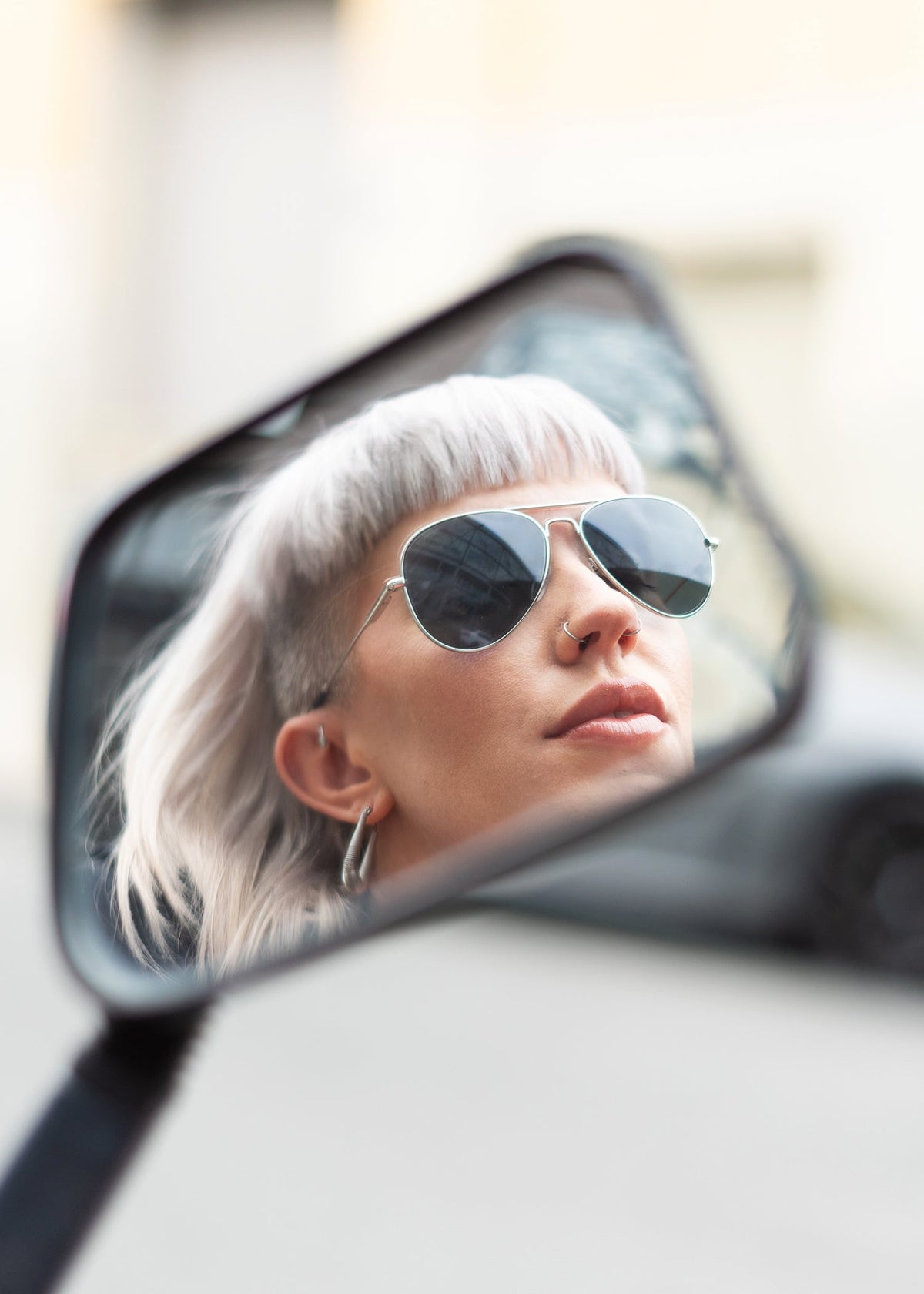 Two Blind Brothers - Sunglasses Hart Silver