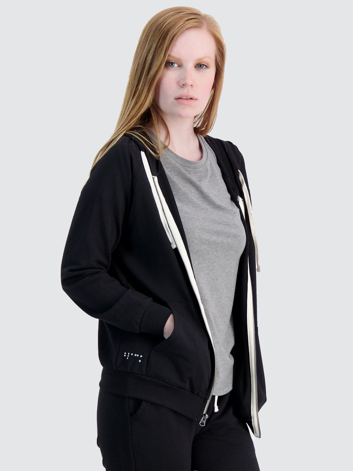 Two Blind Brothers - Womens Original Women's Zip-Up Hoodie Navy