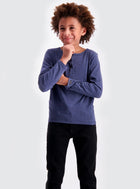 Kids' Long Sleeve Henley