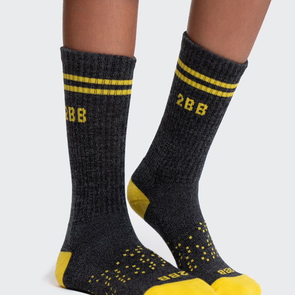 Two Blind Brothers - Gift Youth Calf Sock Bundle (4 Pairs) Yellow