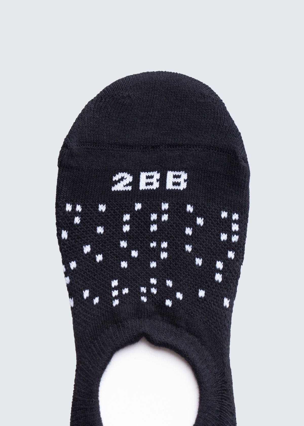 Two Blind Brothers - Gift No Show Sock Bundle (3 Pairs) Black-Light-Grey-White