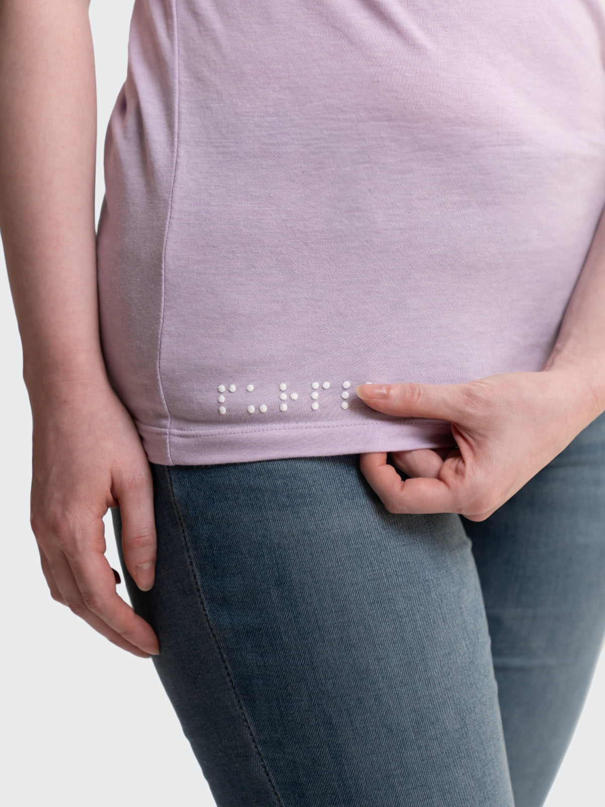 Two Blind Brothers - Womens Women's "Perspective" Graphic Crewneck Lilac