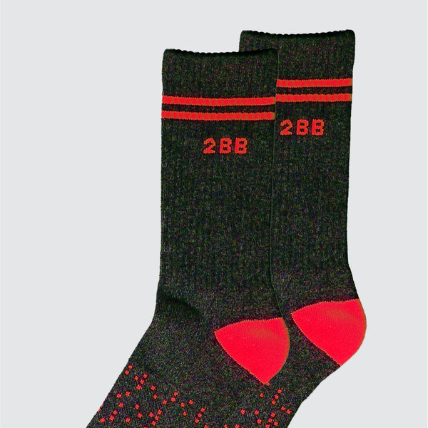 Two Blind Brothers - Gift Calf Socks Red