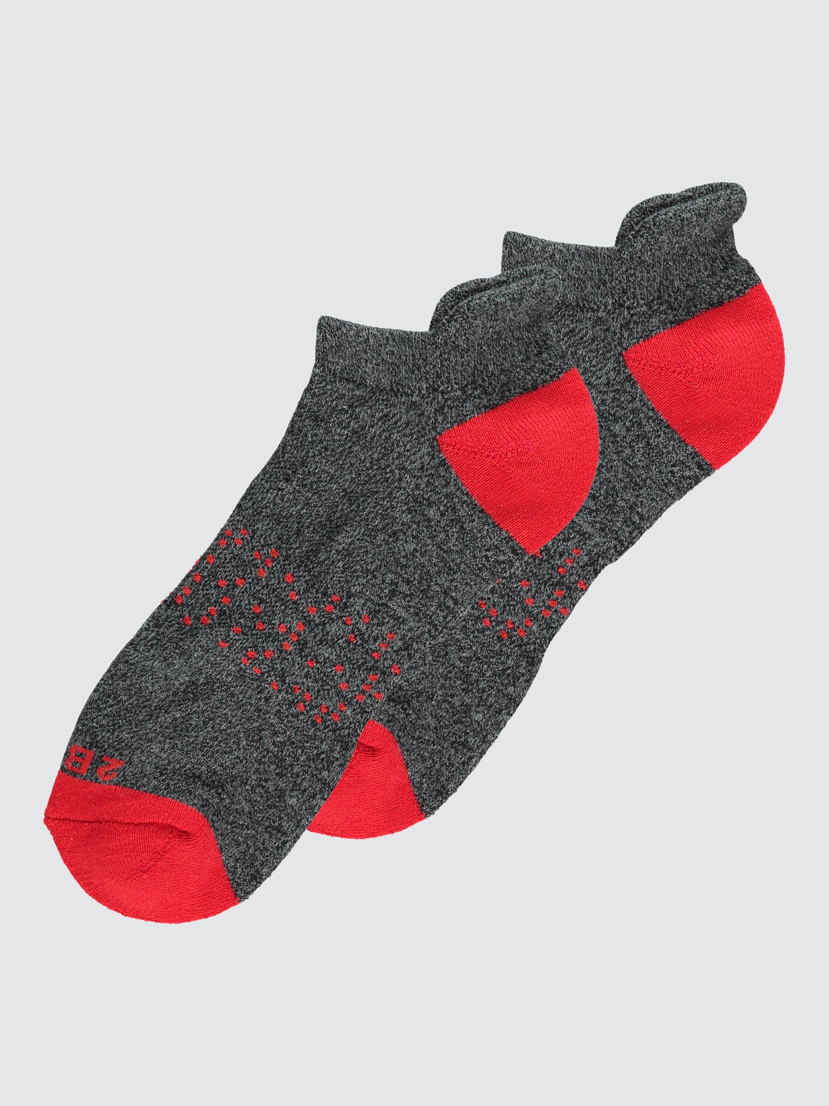 Two Blind Brothers - SOCK COLLECTION Red Ankle Sock Red
