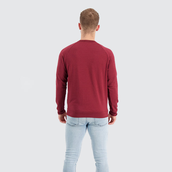 Two Blind Brothers - Mens Men's LS Raglan Maroon