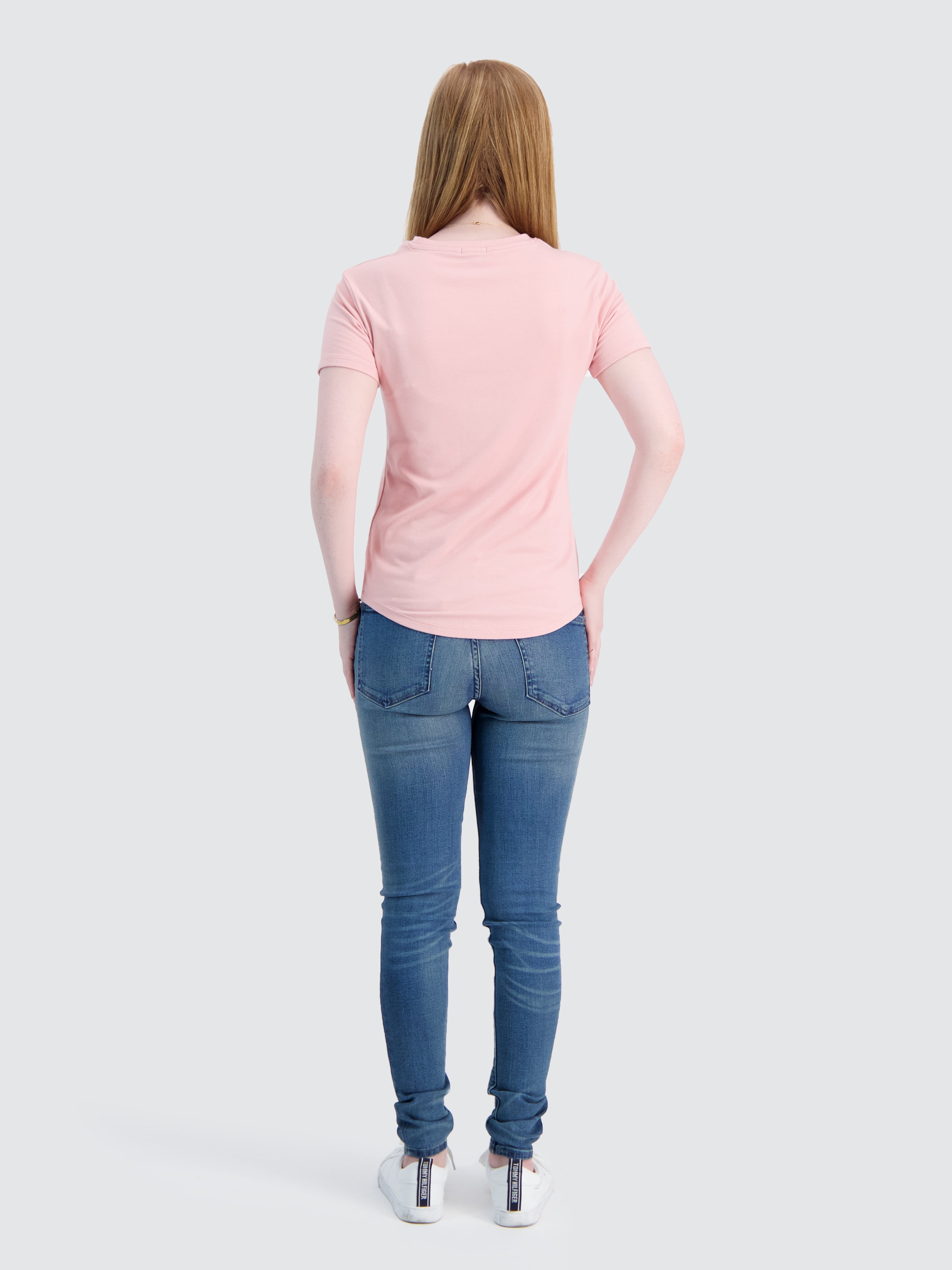 Two Blind Brothers - Womens Women's SS Crewneck Blush