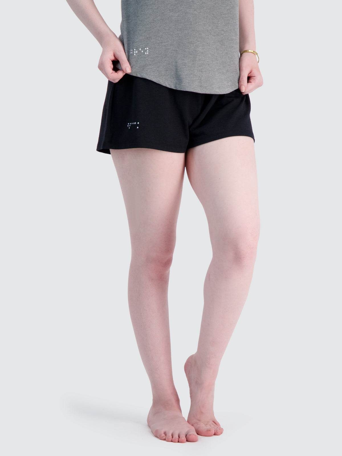 Two Blind Brothers - Womens Women's Jersey Lounge Shorts Navy