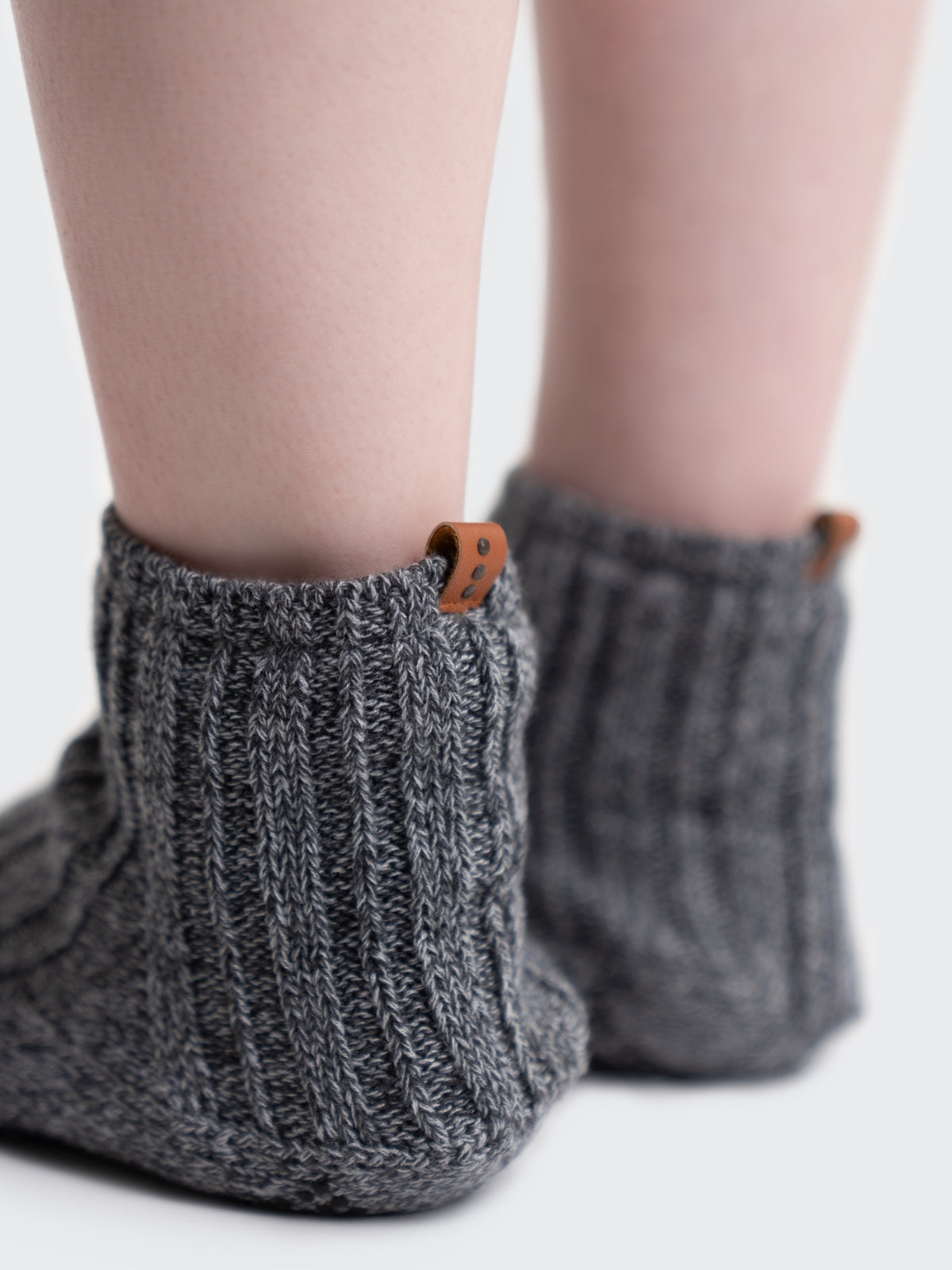 Two Blind Brothers - Gift Slipper Sock Charcoal
