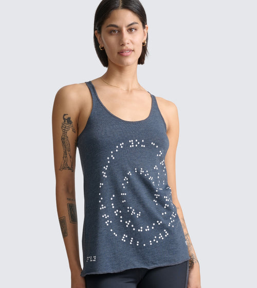 Braille Spiral Graphic Tank