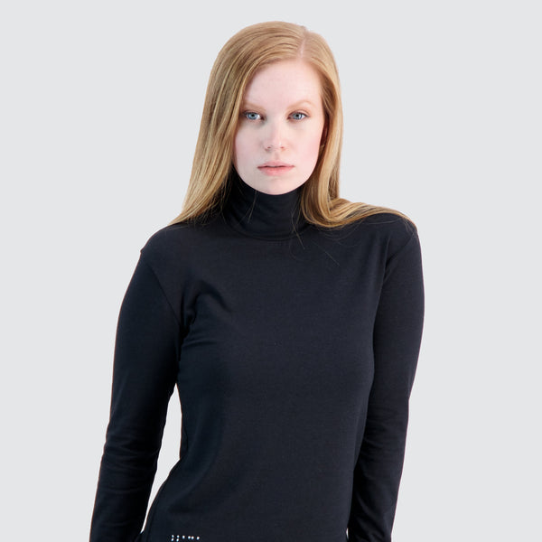 Two Blind Brothers - Womens Women's Turtleneck Black