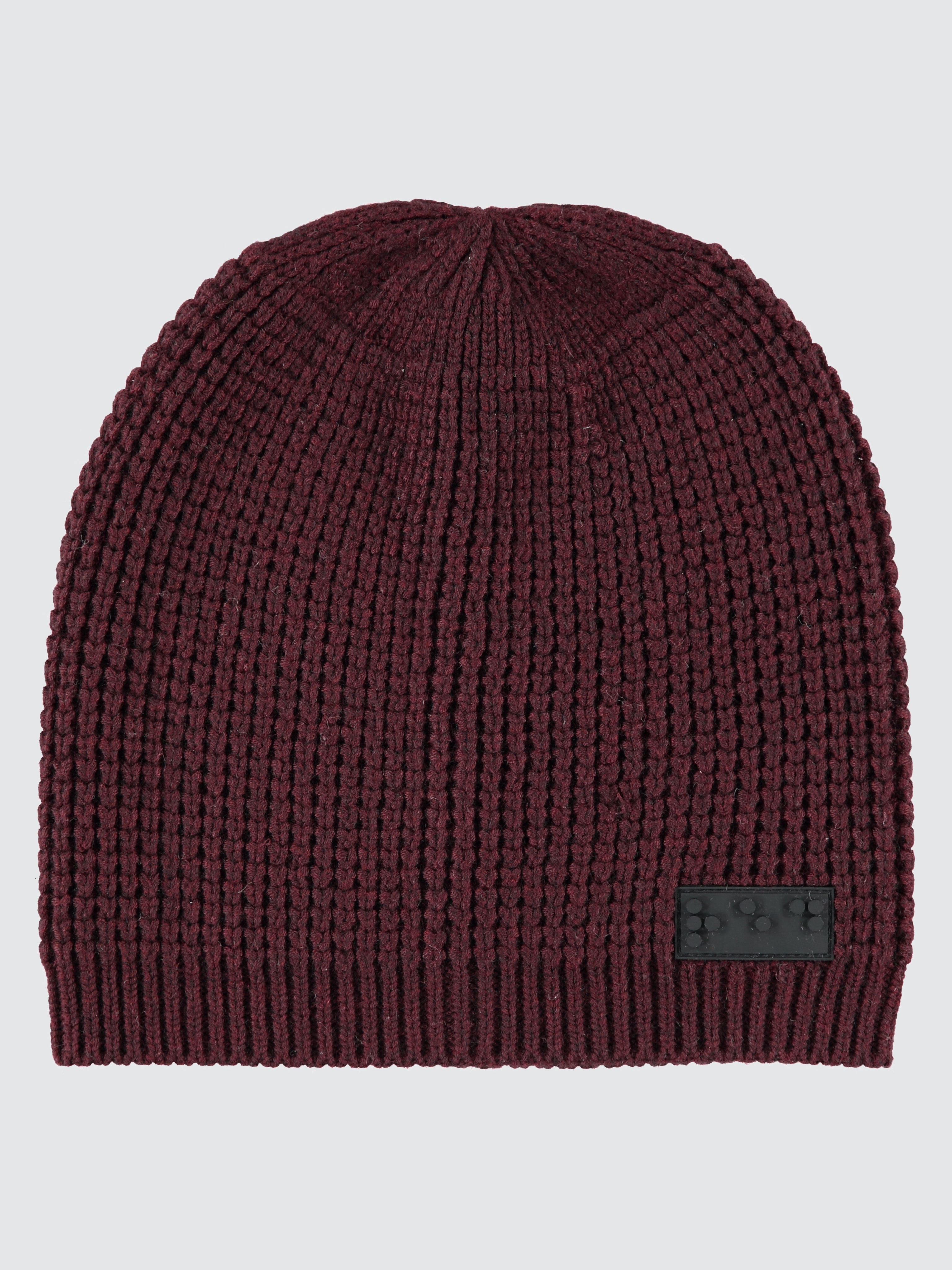 Two Blind Brothers - Gift Waffle Knit Beanies Maroon
