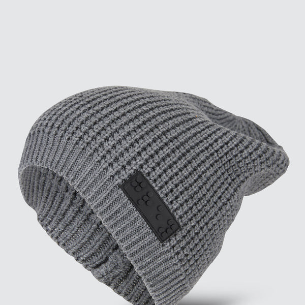 Two Blind Brothers - Gift Waffle Knit Beanies Grey