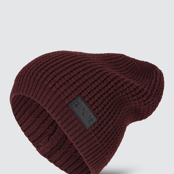 Two Blind Brothers - Gift Waffle Knit Beanies Maroon