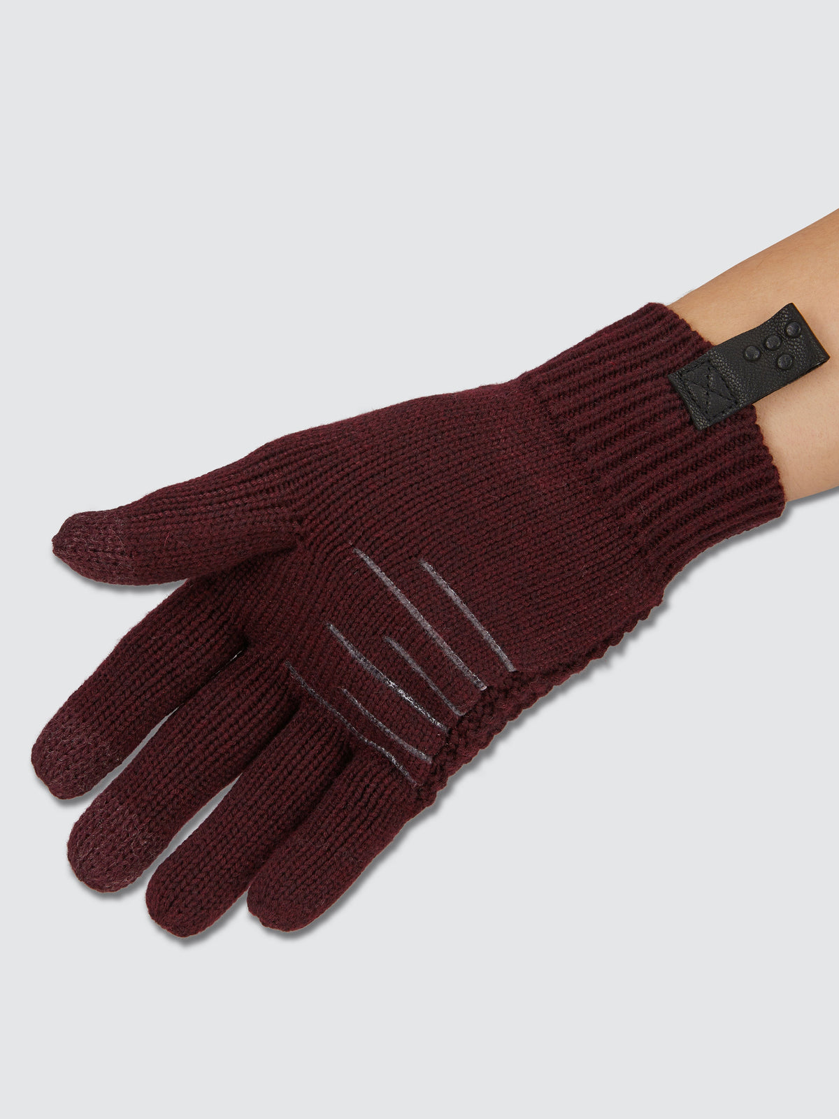 Two Blind Brothers - Gift Waffle Knit Gloves Navy