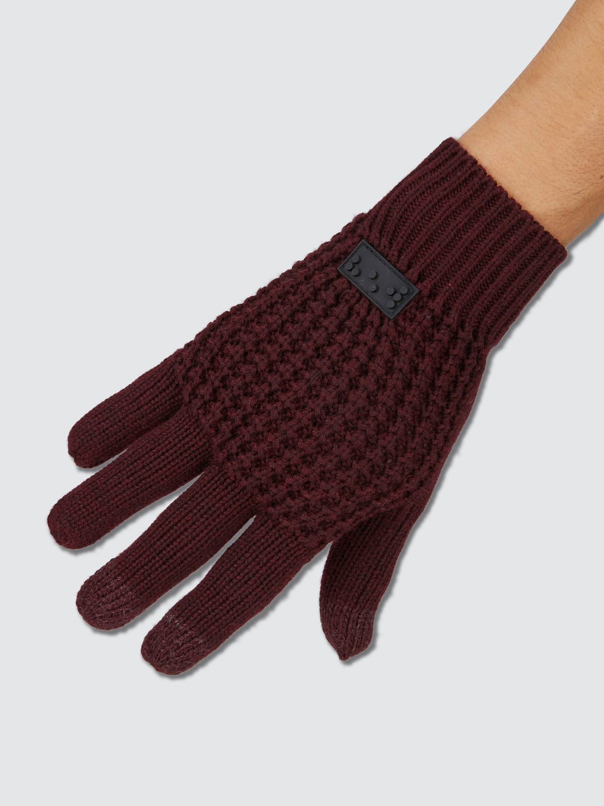 Two Blind Brothers - Gift Waffle Knit Gloves Navy