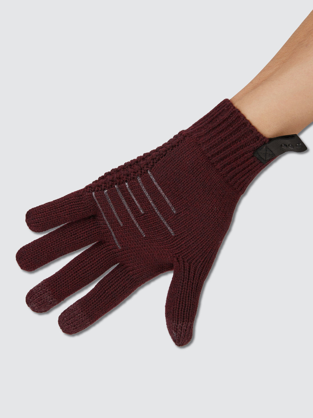 Two Blind Brothers - Gift Waffle Knit Gloves Navy