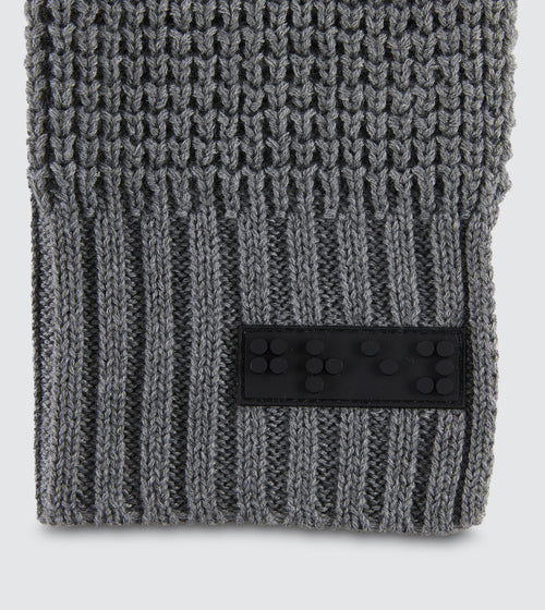 Waffle Knit Beanie & Scarf Set
