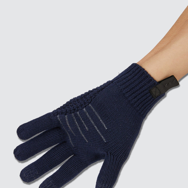 Two Blind Brothers - Gift Waffle Knit Gloves Navy